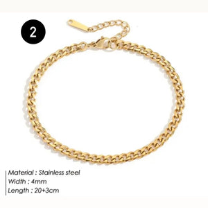 Anklets stainless steel