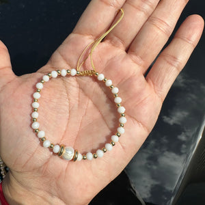 Bracelet pearl crystal